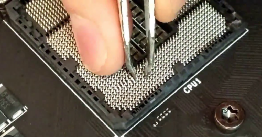 How to Fix Bent Pin On Motherboard