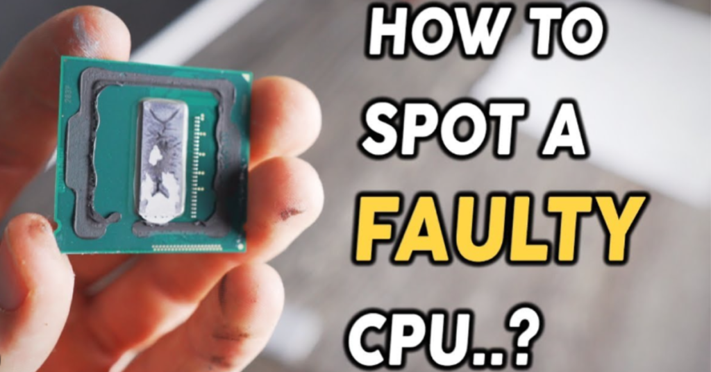 How to Tell If A CPU Is Dead