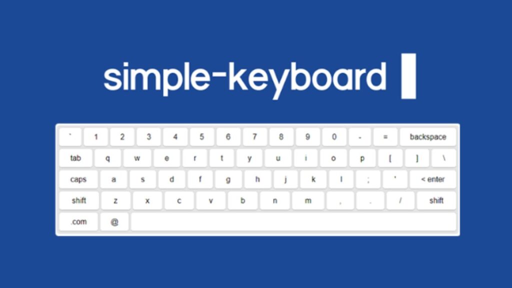 Select Virtual Keyboard
