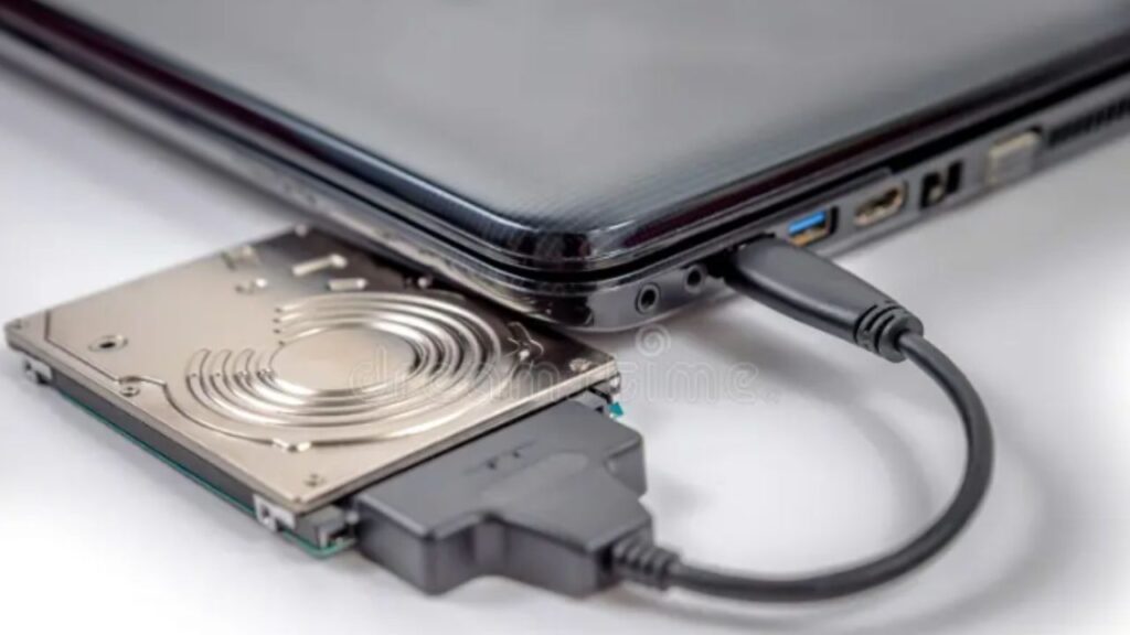 how to connect internal hard disk to laptop